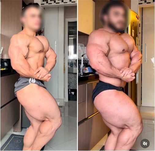 Antes e depois de aluno do Vitor Bizzo