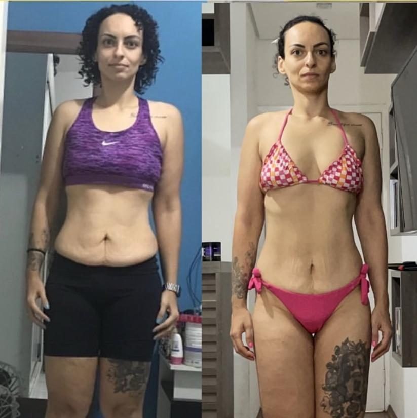 Antes e depois de aluno do Vitor Bizzo