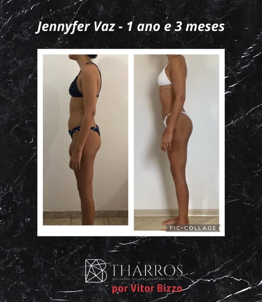 Antes e depois de aluno do Vitor Bizzo